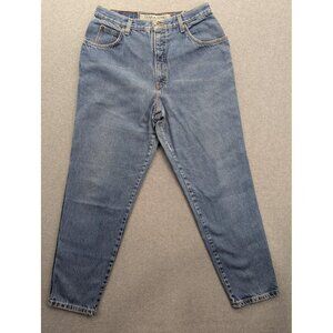 Vintage Zena Jeans Womens 16 High Rise Tapered Leg Denim Pants Made USA 90s